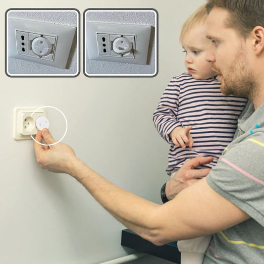 cache-prise-avec-poignée-montrant-père-portant-bébé-même-temps-essaye-pour-branche-cache