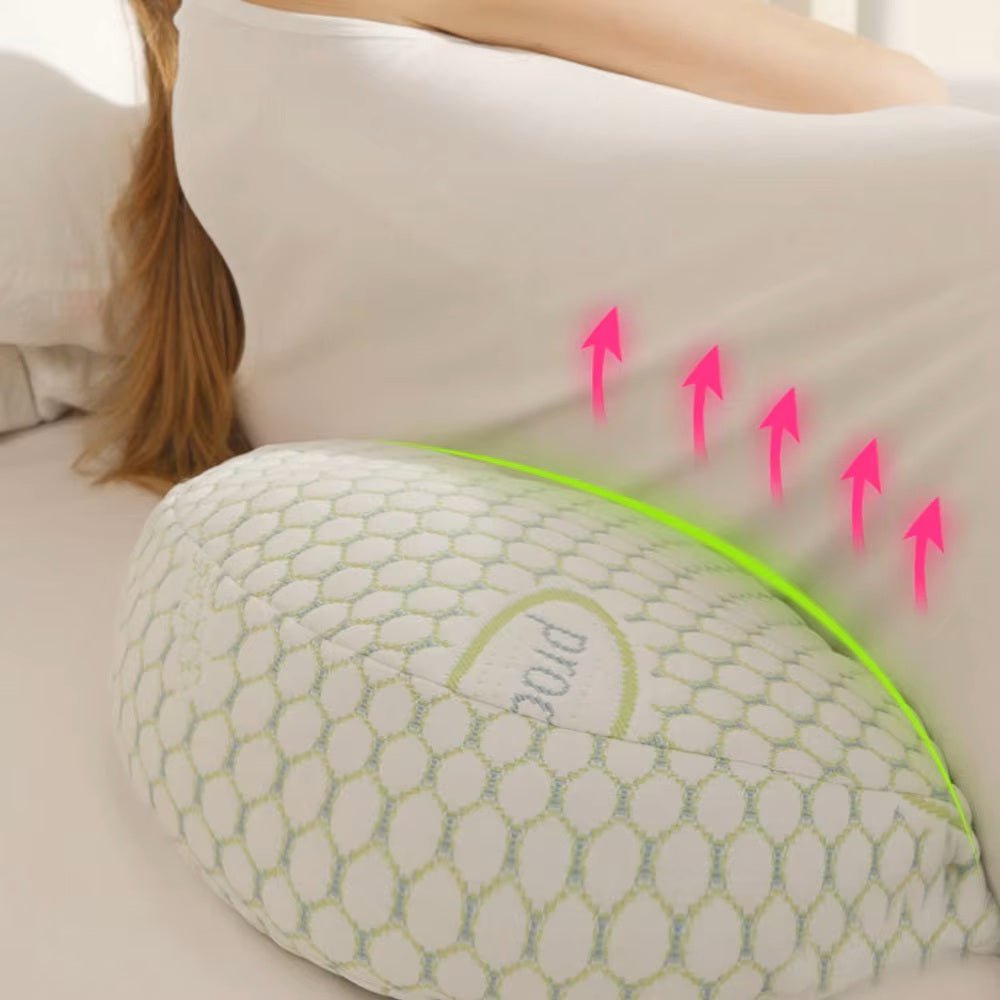 coussin de grossesse forme E matiére douce respirante haute qualité