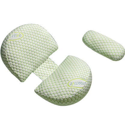 coussin de grossesse vert deux parties réglables haute qualité
